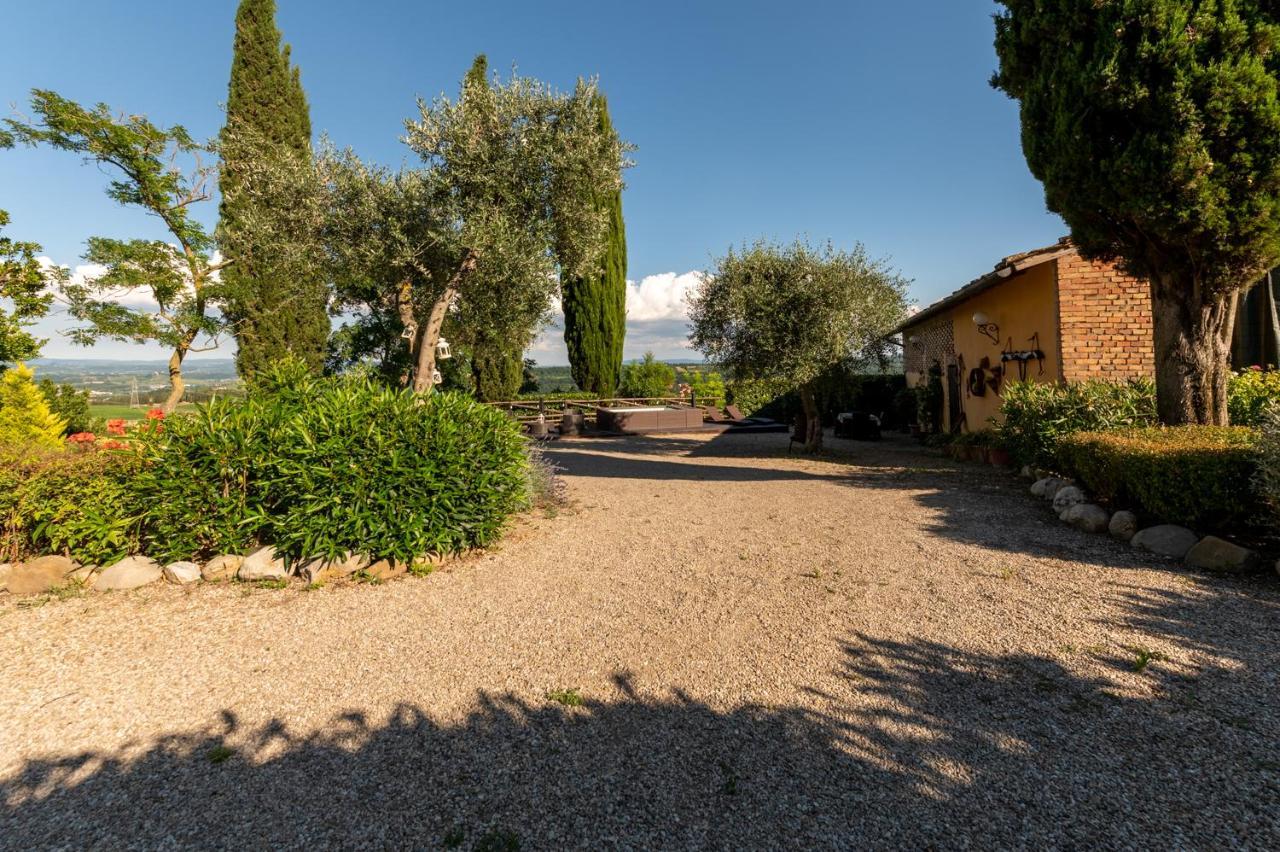 Il Leccio - Casa Toscana San Gimignano Gambassi Terme Exteriér fotografie