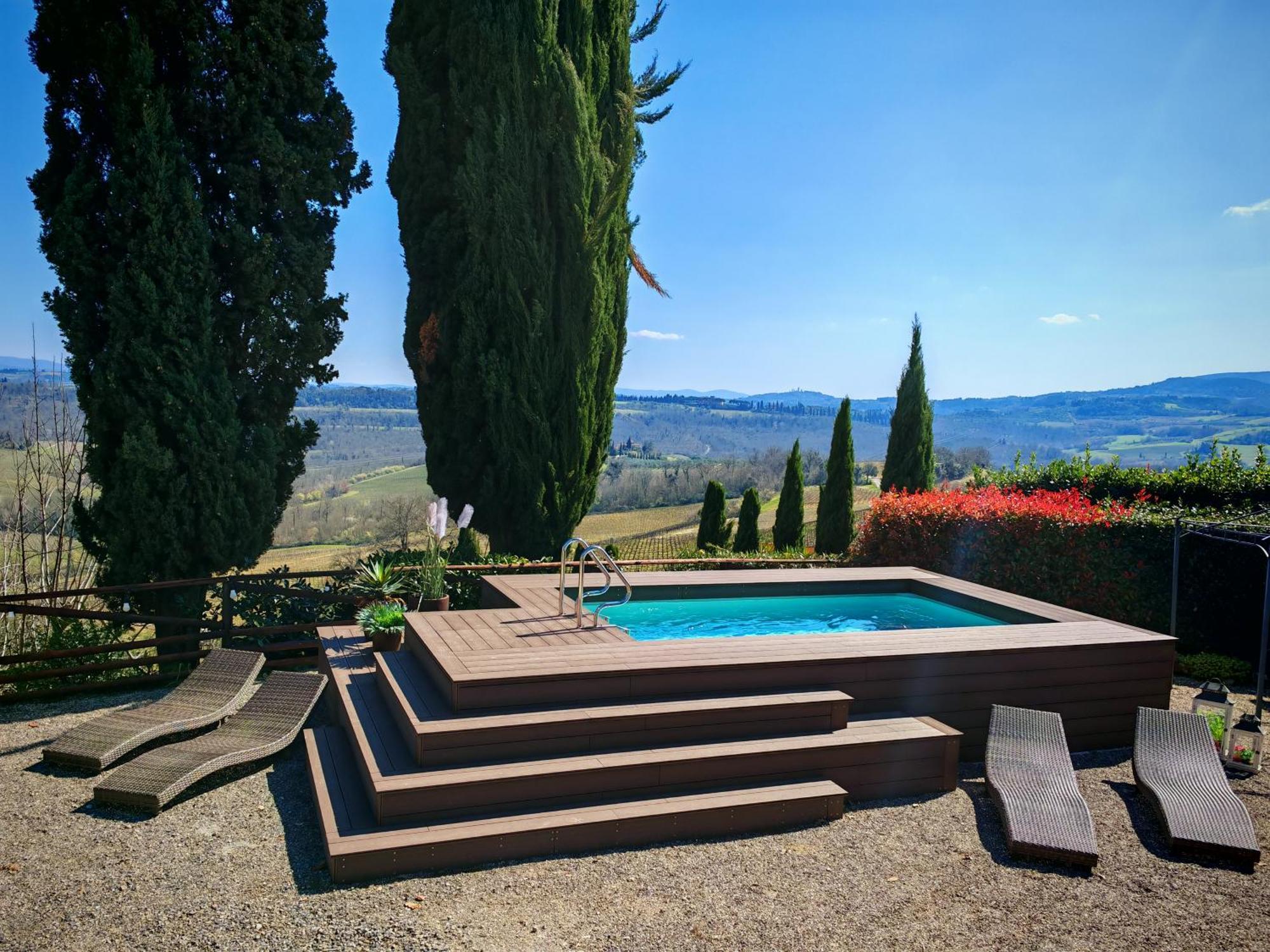 Il Leccio - Casa Toscana San Gimignano Gambassi Terme Exteriér fotografie
